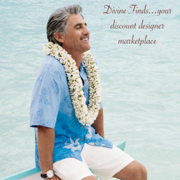 TOMMY BAHAMA Pale Yellow Silk Blend Aloha Hawaiian Short Sleeve Shirt Sz XL - Picture 2 of 5